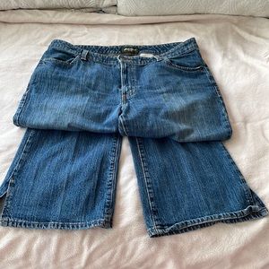 Eddie Bauer wide leg jeans